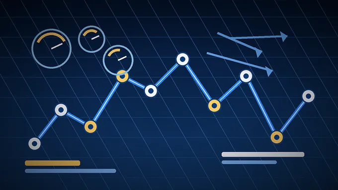 Abstract navy football schedule board with model dials, road-game markers and BYU blue route lines, created for BYU Sport Nuts.